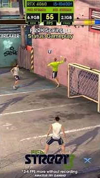FIFA Street 3 | Xenia 2K Scaling | RTX 4060 Test #shorts