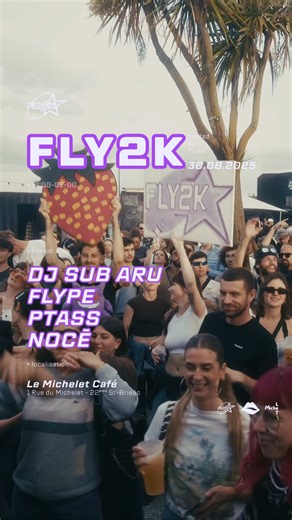 TEASER FLY2K: Événement Ouvert au Café Le Michelet