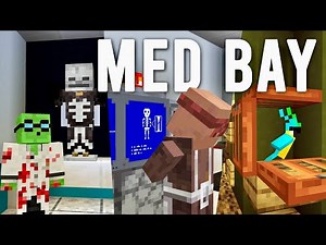 Making a Medical Bay! - Let's Play Minecraft 629