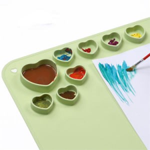 [Hot Item] Washable DIY Silicone Craft Painting Mat Silicone Mat for Resin Casting Art Clay