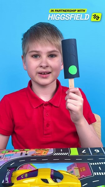 🌈 🍭Learn Traffic Light Rules With Your Favorite Hero! #kids #fun