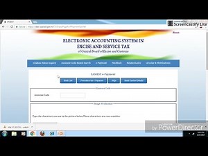 How to Pay Service Tax Challan online, Service Tax कैसें Paid करें