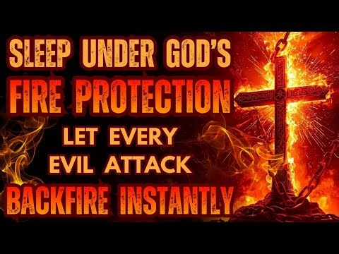 Sleep Under God’s FIRE PROTECTION | Let Every Evil Attack BACKFIRE Instantly