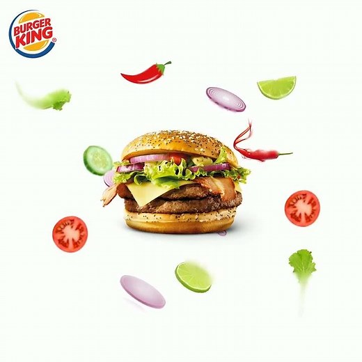 Burger King | Food Promo Video | Motion Graphics Burger Ad In After Effect | Burger Promo Video