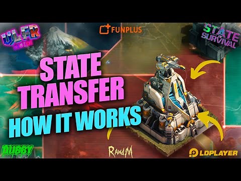 State of Survival : TUTO Transfer State! I Do It!