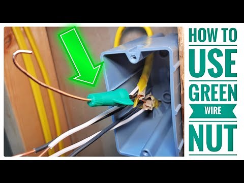 How To Install Green Grounding Wire Nut