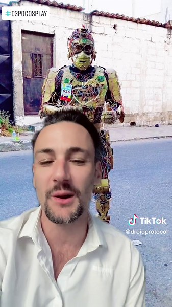 Costume Build Inspired by TikTok Creator | Instagram: @droid_protocol_official