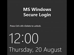 Enable Secure Login on Windows