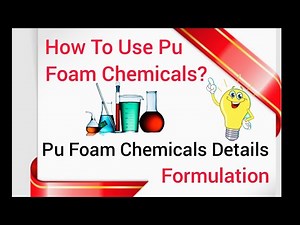 Pu Foam Chemical Formula Details | Foam Making Chemicals | Liquid Polyurethane Business Idea 💡