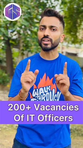 Gate Smashers on Instagram: "🚨 IBPS IT Officer 2025: 203+ Vacancies Out! Complete Guidance + Strategy!"