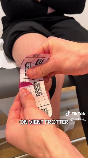 Tuto taping pour syndrome rotulien : améliorez votre genou