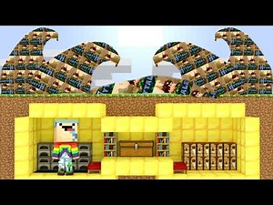 НУБ ПРОТИВ ЦУНАМИ ИЗ HYTALE! ХАЙТЕЙЛ В МАЙНКАРФТ! ИГРА! 100% ТРОЛЛИНГ ЛОВУШКА MINACRAFT ПРОТИВ НУБИК