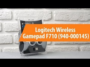 Распаковка Logitech Wireless Gamepad F710 / Unboxing Logitech Wireless Gamepad F710