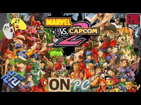 How to Play Marvel vs Capcom 2 on PC | Marvel vs Capcom 2 Setup Guide PCSX2 Emulator