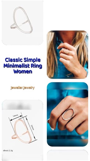 ✨ Elevate your elegance with the Classic Simple Minimalist Ring – a timeless piece that’s sure to turn heads! ✨ Crafted with precision, this ring embodies simplicity and sophistication. Its sleek design complements any outfit, making it a perfect accessory for both casual outings and elegant evenings. Wear it alone for a chic look or stack it for a trendy vibe! Wrap your fingers in comfort and confidence as you shine with every gesture. 🌟💍 Hurry, this stunning piece is only $3.75! Limited stoc