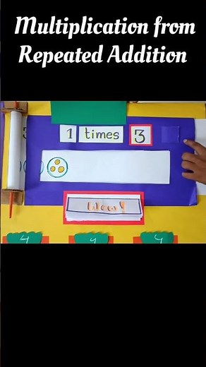 Award Winning TLm #tlmmaster #mathstlm #tlm #tlmforprimaryschool #multiplication #addition #shorts