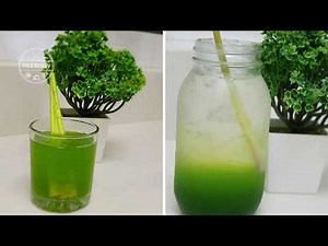 Lemongrass Pandan Tea Hot/Cold Nam Takrai Bai Teoy น้ำตะไคร้ใบเตย