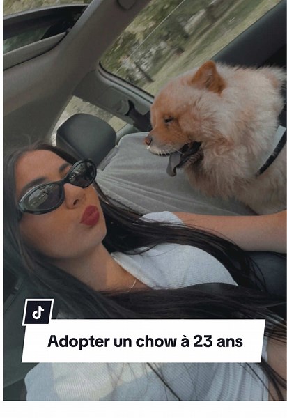 Adopter un chien à 23 ans et non dans 23 ans… et c’est la meilleure décision de ma vie. ❤️🐶 Parce qu’il n’y a pas d’âge pour donner de l’amour et recevoir 1000 fois plus en retour ! #chowchowlife #dog #pets #chien #chowchow #fyp #pourtoi #pourtoii #pourtoiii #petoftiktok #smiledog #iloveyou #creatorsearch #insight #creatorsearchinsight #dogtok #chowchowlife #dogmom #dogmomlife #doglove #doglife #doglovers