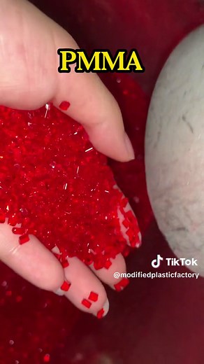 In fact, one of these is PC plastic particles, can you tell which one it is?#fyp #plasticpellets #plasticfactory #plasticparticle #plastic