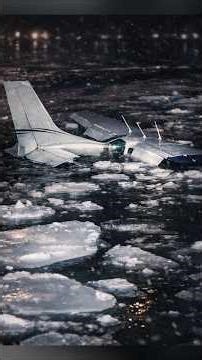 Another Miracle on the Hudson? 2 Survive Icy River Crash