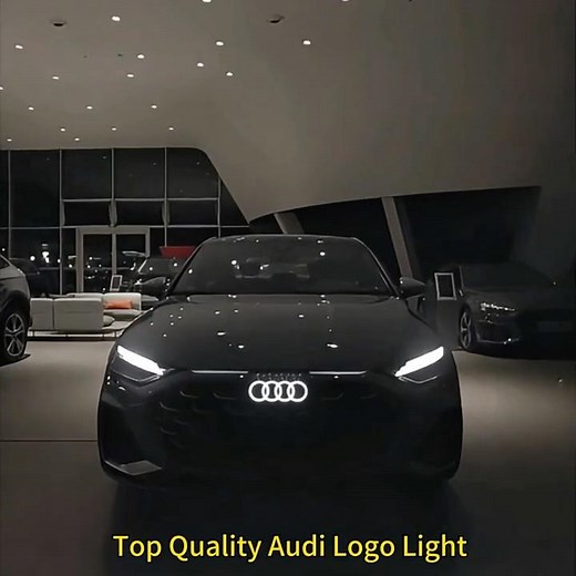 Elevate Your Audi’s Presence — Crystal Dynamic LED Logo for Q3/ Q5/ Q7/ Q8/ A4/ A5/ A6/ A7/