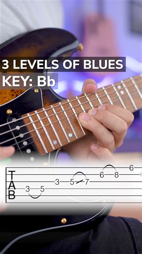 1.1M views · 16K reactions | 3 LEVELS OF BLUESY LICKS Kiesel Guitars | Alan Iarussi | Facebook