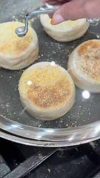 Sourdough English Muffins