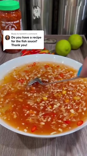 Homemade Fish Sauce Recipe with Three Crabs Brand - Easy and Delicious!