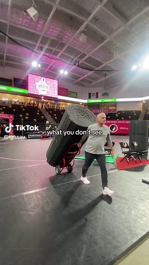 Challenges of Moving Wrestling Mats at IHSAA Events