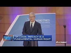 Tim Cook: Privacy is a fundamental human right