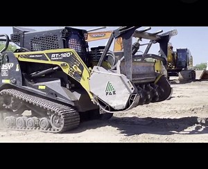 Lightly Used Construction Machinery 2020 ASV Skid Steers RT 120 With Drum Mulcher Ready to Ship