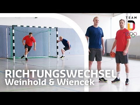 Richtungswechsel im Handball - Training mit Steffen Weinhold und Patrick Wiencek | Trainingshelden