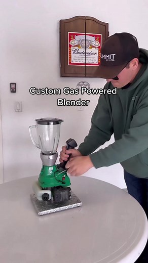 Custom Gas Powered Blender for Hilarious Recipes!