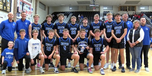 Wayne boys’ tops Pender to claim 2024 Northeast Nebraska Shootout championship