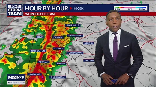 Fast-moving storm with strong winds, heavy rain