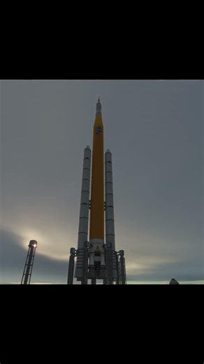 Artemis 2 SLS Launch in KSP RSS – Realistic Moon Mission! 🚀
