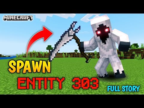 HOW TO SPAWN ENTITY 303 IN MINECRAFT PE/BEDROCK | SUMMON ENTITY 303 IN MINECRAFT PE
