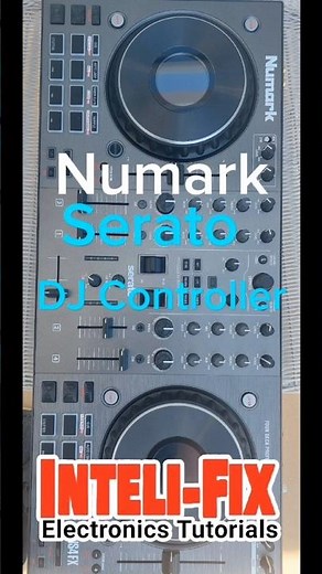 Numark Serato DJ controller NS4Fx || Inteli-Fix #fyp #shorts