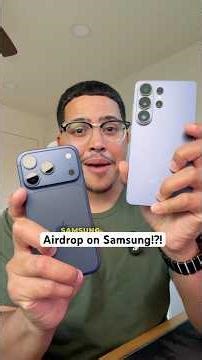 Samsung now has Airdrop and this is How to get it!