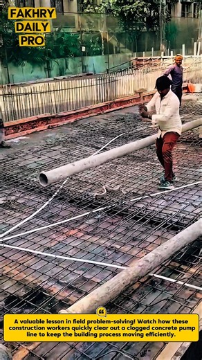 When the Cement Gets Stuck, This Simple Trick Saves the Day! 🤣