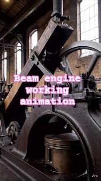 Beam engine working animation vedio#theory of machines#mechanic #works #trending #appliedmechanics