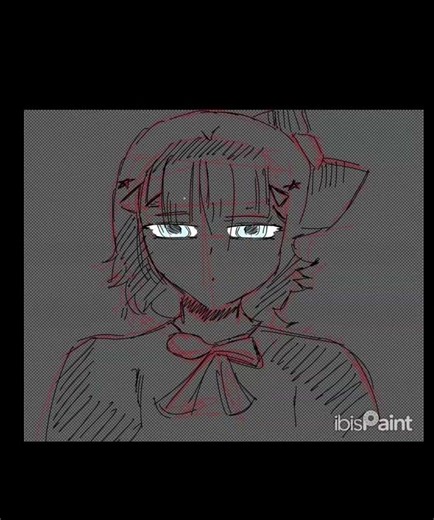 Drawing sayori! 🎀 🩸 | #ddlc #sayoriddlc #drawing #ibispaintx