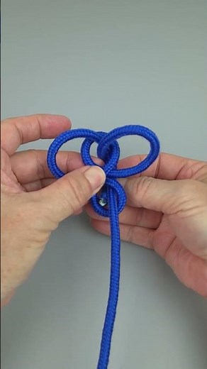How to tie double loop knot