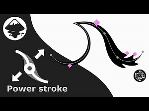 Power Stroke: Inkscape LPE (Live path effect) Tutorial