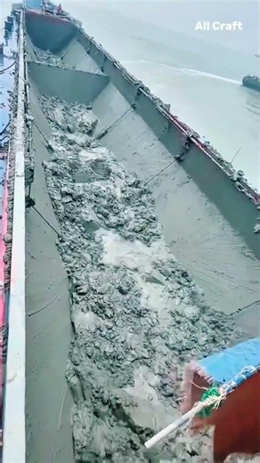 Giant Ships Dumping Soil into River?! Massive Land Reclamation Process Explained