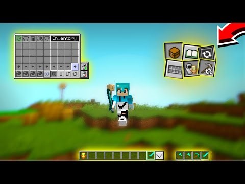 Digital Inventory | Access Items While Running in MCPE!