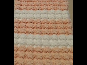 How to Crochet a 3D Reversible Puff Shell Blanket (Part 1)