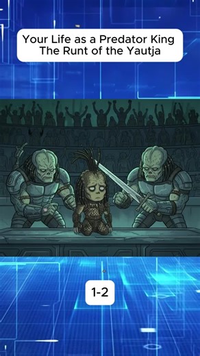 Your Life as a Predator King (The Runt of the Yautja) #servitor #warhammer40k #wh40klore