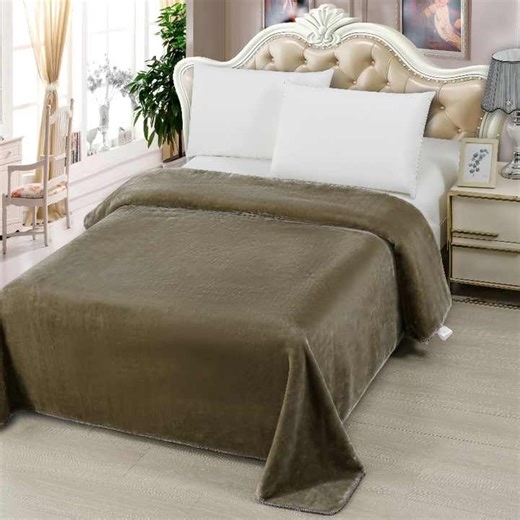 Home Custom Skin-friendly 100% Polyester Flannel Throw Blankets for Winter king Size Woven Tapestry Blanket