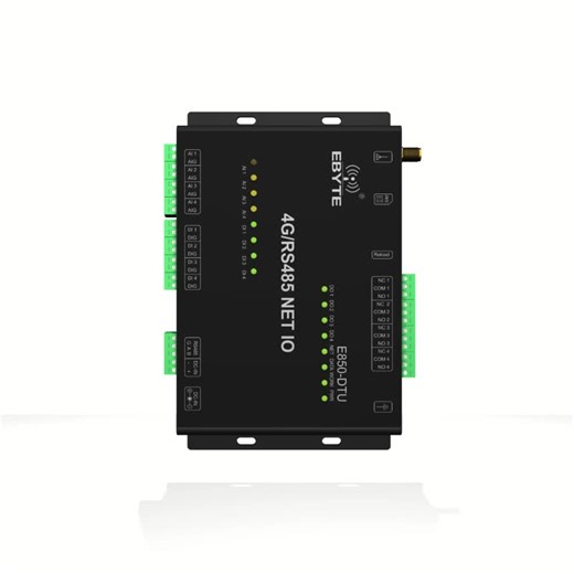 E850-DTU(4440-4G)12通道数据采集模块工业控制器调制解调器I/o控制器终端GPRS 4g数据采集